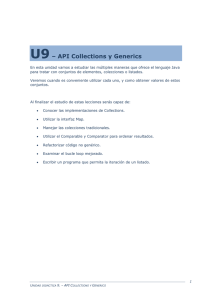 U9– API Collections y Generics