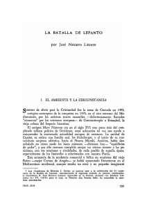 4. La batalla de Lepanto, por José Navarro Latorre