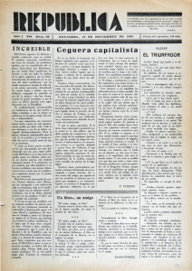 República, 26 (10 de noviembre de 1931)