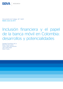 Inclusión financiera y el papel de la banca móvil