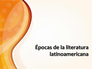 Épocas de la literatura latinoamericana