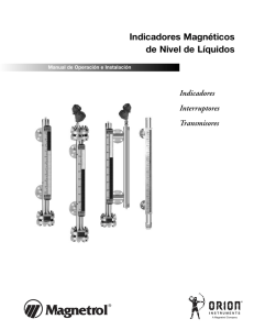 SP46-638 Indicadores Magnéticos de Nivel de Líquidos