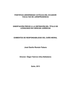 José Danilo Román Fabara - Pontificia Universidad Católica del