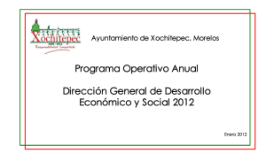 POA Dirección General de Desarrollo Económico y Social