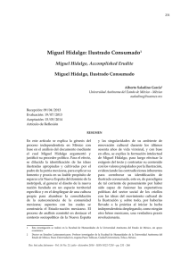Miguel Hidalgo: Ilustrado Consumado1