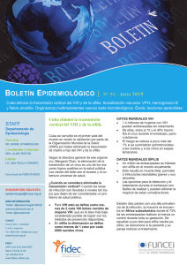 BOLETÍN EPIDEMIOLÓGICO | N° 51 - Julio 2015