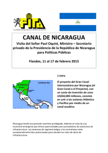 canal de nicaragua - Flanders International Technical Agency