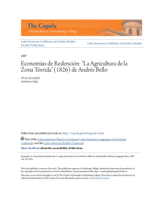 La Agricultura de la Zona Tórrida