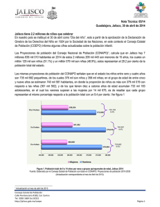 Nota Técnica: 05/14 Guadalajara, Jalisco, 30 de abril de 2014