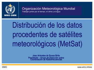 Distribución de datos MetSat