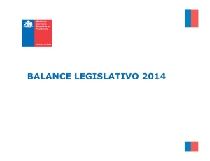 PPT Balance Legislativo 2014 VF