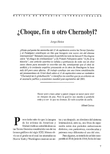 ¿Choque, fin u otro Chernobyl? - Portal de Revistas Académicas de