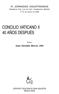 CONCILIO VATICANO II 40 AÑOS DESPUÉS