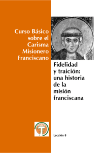 Curso Básico Carisma Misionero Franciscano