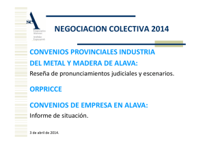 negociacion colectiva 2014