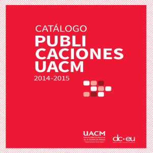 PUBLI CACIONES UACM