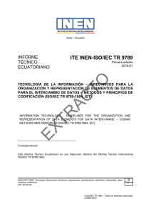 nte-inen-iso-iec-tr - Servicio Ecuatoriano de Normalización