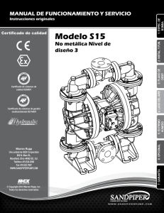 Modelo S15 No metálica Nivel de diseño 3