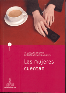 XI Las Mujeres Cuentan - Conselleria de Bienestar Social