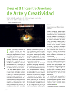 de Arte y Creatividad - Pontificia Universidad Javeriana