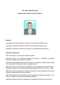 Dr. Juan Carlos Vicchi