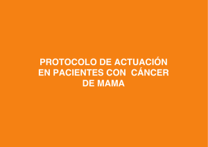 Protocolo de actuación en pacientes con cáncer de mama
