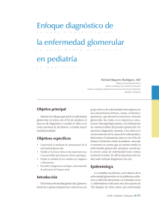 Enfoque diagnóstico de la enfermedad glomerular en pediatría