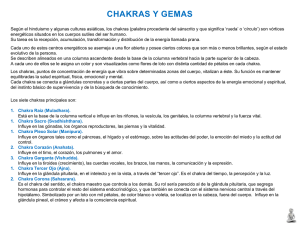 chakras y gemas - Libro Esoterico