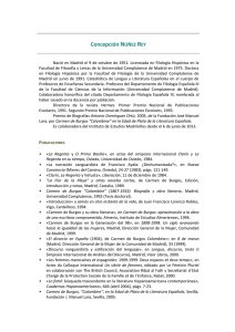 Descargar CV extendido - Instituto de Estudios Madrileños