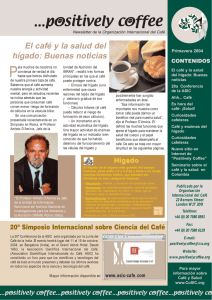 El café y la salud del - Federación Española del Café