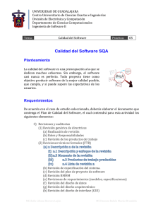 Calidad del Software SQA - Hypatia CUCEI