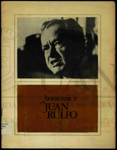Homenaje a Juan Rulfo - Universidad Autónoma de Nuevo León