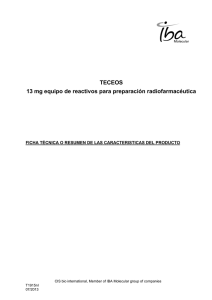 TECEOS 13 mg equipo de reactivos para