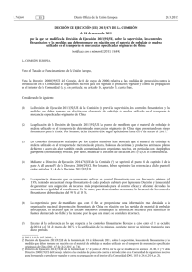 DECISIÓN DE EJECUCIÓN (UE) 2015/ 474 DE LA COMISIÓN