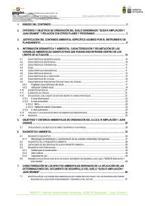 ANEXO I. Informe Sostenibilidad Ambiental. SUSO R Ampliación 1