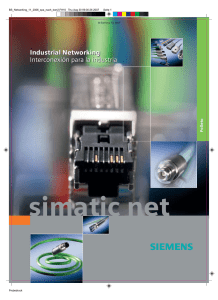 SIMATIC NET Industrial Networking - Interconexión para