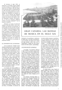 Gran Canaria : las bandas de música en el siglo XIX