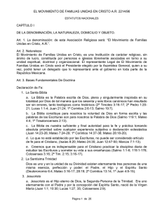 Estatutos 2015 - UNIFAM Coacalco