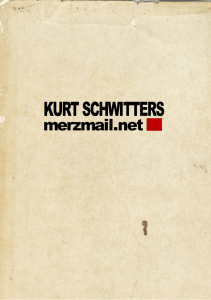 Kurt Schwitters Merzmail.net