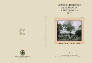 memoria histórica de Plasencia y su comarca 2012