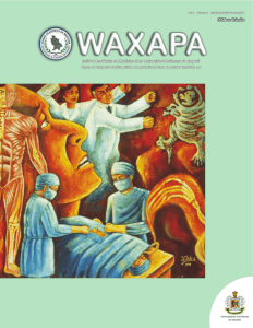 Revista Waxapa 1 - Universidad Autónoma de Nayarit