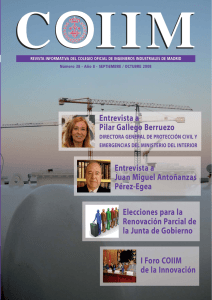 Entrevista a Pilar Gallego Berruezo Entrevista a Juan Miguel