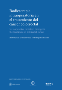 Radioterapia intraoperatoria en el tratamiento del cáncer