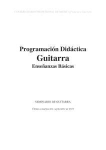 Guitarra - Francisco Guerrero