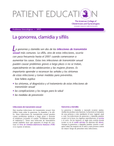 Patient Education Pamphlet, SP071, Infecciones de