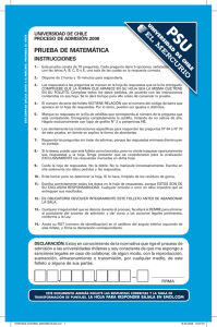 PRUEBA DE MATEMÁTICA - IME-USP