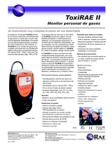 ToxiRAE II - RAE Systems