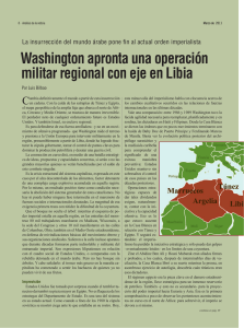 Washington apronta una operación militar regional