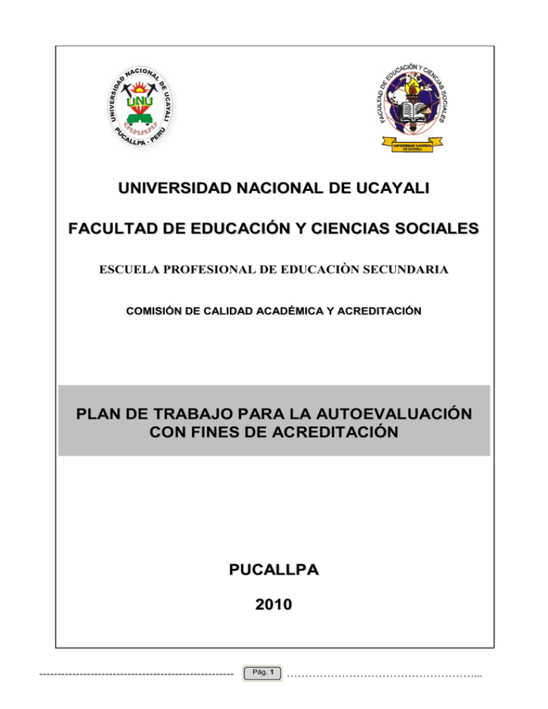UNIVERSIDAD NACIONAL DE UCAYALI FACULTAD DE