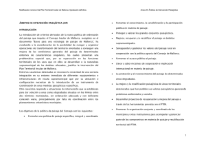 Modificación número 2 del Plan Territorial Insular de Mallorca